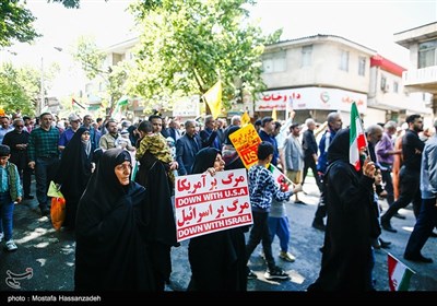 راهپیمایی روز جهانی قدس در گرگان