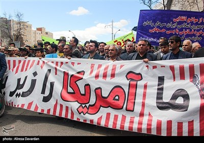 راهپیمایی روز جهانی قدس در اردبیل 