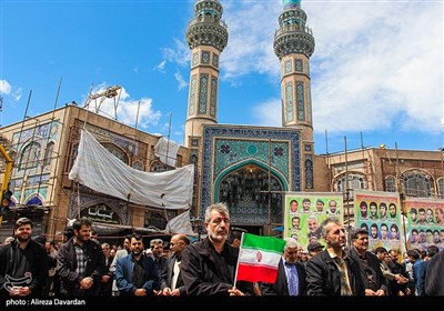 راهپیمایی روز جهانی قدس در اردبیل 