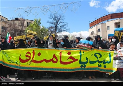 راهپیمایی روز جهانی قدس در اردبیل