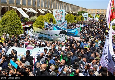 راهپیمایی روز جهانی قدس دراصفهان 