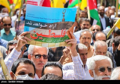 راهپیمایی روز جهانی قدس در استان سمنان