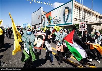 مسيرات يوم القدس العالمي في طهران 