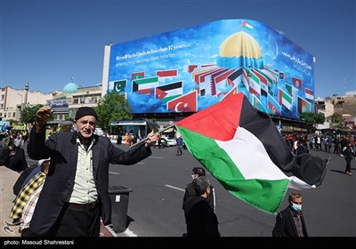 مسيرات يوم القدس العالمي في طهران 