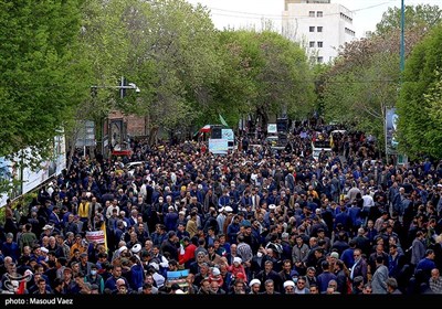 راهپیمایی روز جهانی قدس در تبریز 