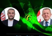 رایزنی تلفنی وزیران خارجه دانمارک و ایران