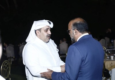  حضور سفیر عربستان در ضیافت افطار نمایندگی ایران در مصر 