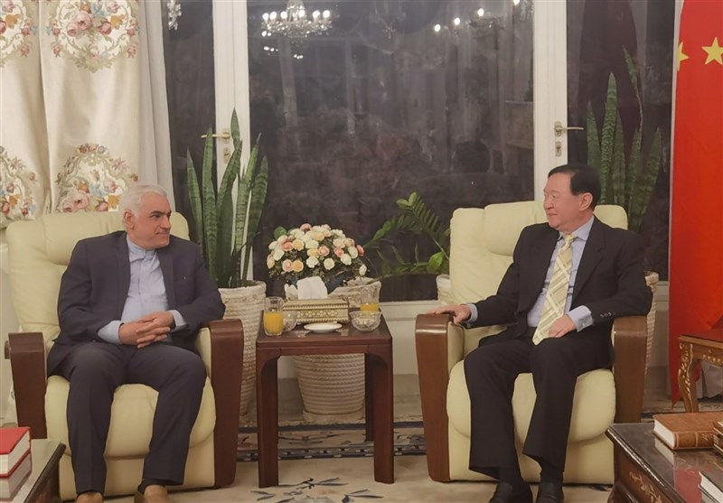 دیدار سفیر چین با سفیر جدید ایران در اسپانیا