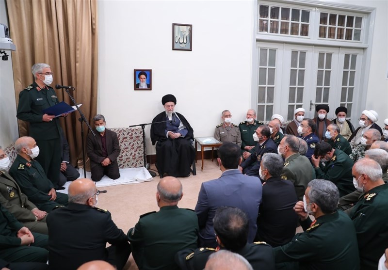 Leader Urges Iran Armed Forces to Boost Power Incessantly