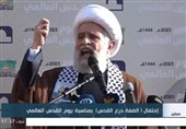الشیخ قاسم : بتنا الیوم أمام مشروع تحریر فلسطین وعودتها لأهلها
