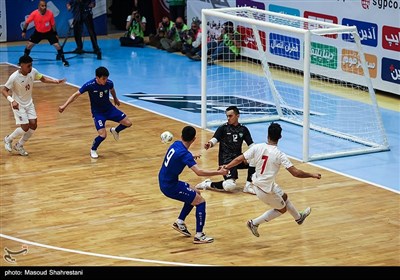 دیدار تیم ملی فوتسال ایران و ازبکستان