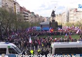 اعتراض هزاران نفر در جمهوری چک علیه سیاست‌های دولت