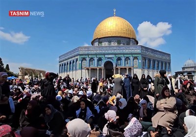  فلسطینیان و حضور پرشور در مسجدالاقصی در روز جهانی قدس/ گزارش اختصاصی 