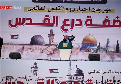 گزارش تسنیم از جشنواره روز جهانی قدس در نوار غزه 