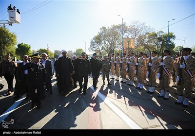 مراسم رژه روز ارتش در همدان 