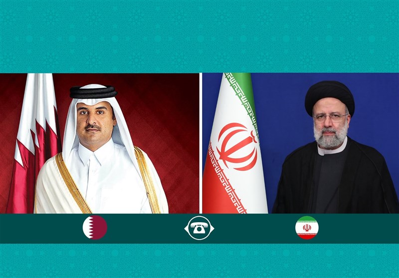 رئیسی در گفتگوی تلفنی با امیر قطر: هماهنگی کشورهای اسلامی در جلوگیری از اقدامات رژیم صهیونیستی ضروری است