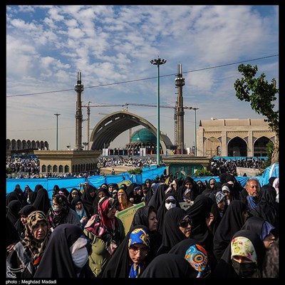 نماز عید فطر در مصلی تهران