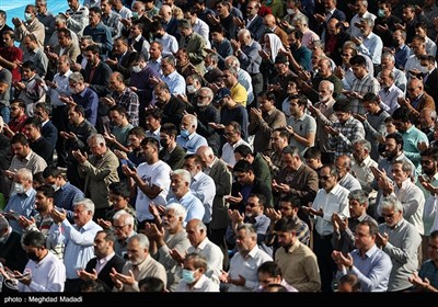 نماز عید فطر در مصلی تهران