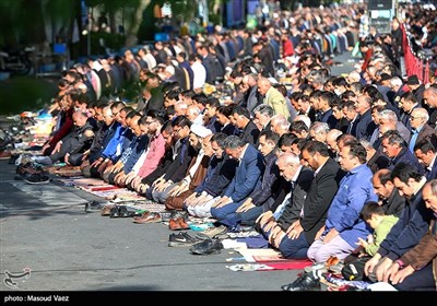 نماز عید فطر در تبریز
