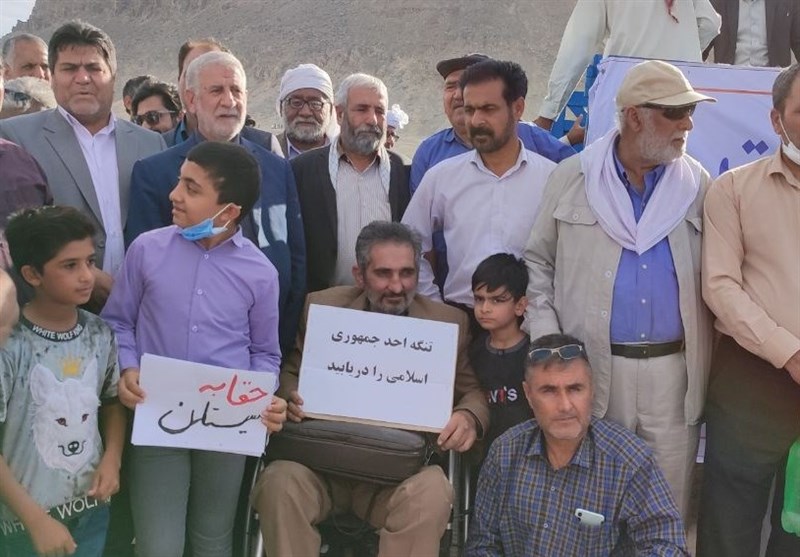 تجمع مطالبه حق آبه در سیستان