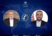 تماس تلفنی وزیر امور خارجه ایران با اسماعیل هنیه و زیاد نخاله