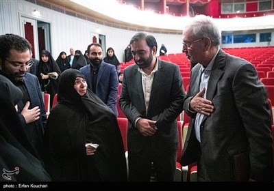 علی ربیعی وزیر سابق کار و تعاون در نکوداشت زنده یاد عماد افروغ