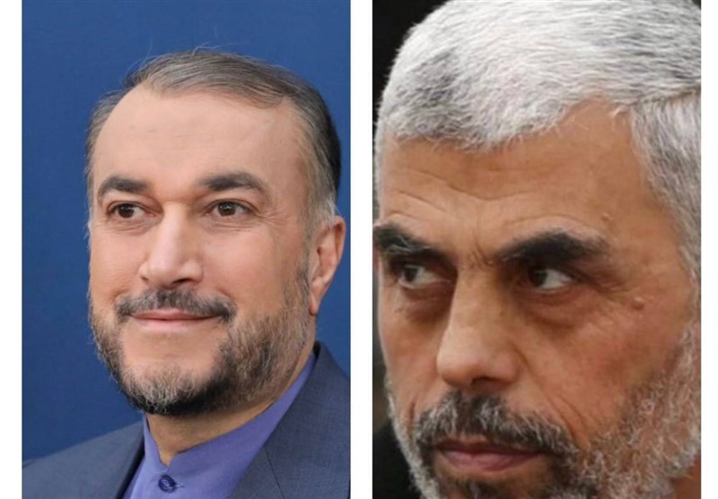 گفت‌وگوی تلفنی امیرعبداللهیان با رئیس دفتر سیاسی حماس در غزه/ تقدیر السنوار از ایران