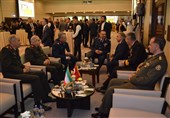 حضور سفرای عربستان و چین در مراسم روز ارتش سفارت ایران در ترکیه
