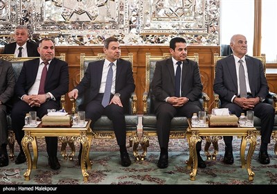 دیدار رئیس جمهور عراق با رئیس مجلس