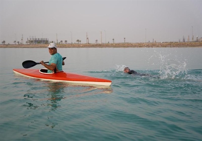 ثبت رکوردی جدید توسط بانوی شناگر ایران