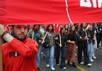 توقف قطارها و کشتی‌ها در روز کارگر در یونان 