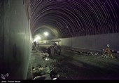 عمیلات اجرایی تونل بین المللی سیاه طاهر در کرمانشاه