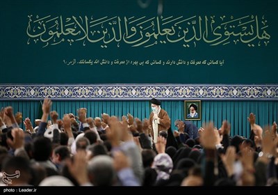 Teachers Meet Ayatollah Khamenei in Tehran
