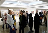 نمایشگاه نقاشی «پژواک خیال» در حوزه هنری برپا شد