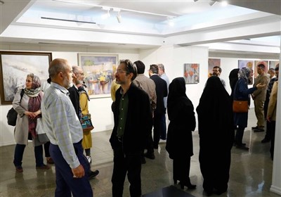  نمایشگاه نقاشی «پژواک خیال» در حوزه هنری برپا شد 