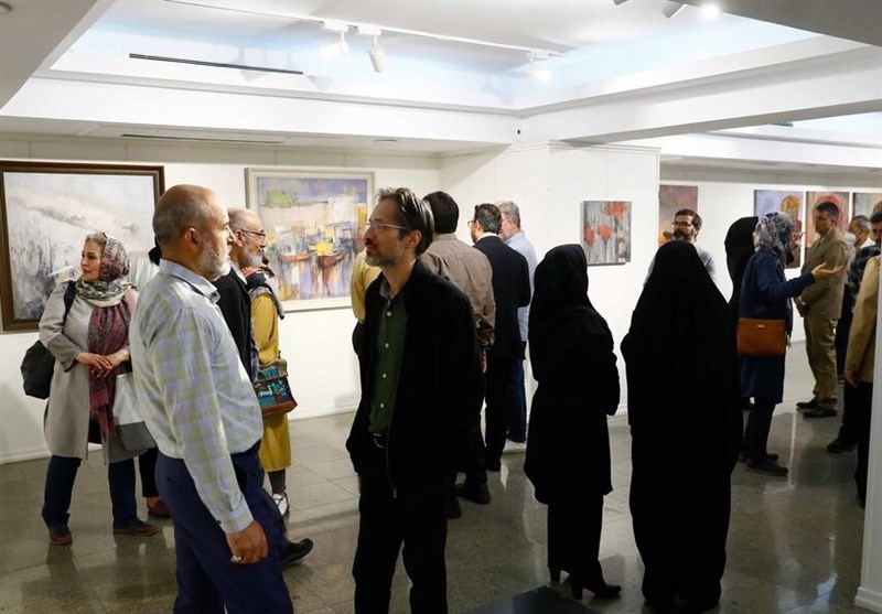 نمایشگاه نقاشی «پژواک خیال» در حوزه هنری برپا شد