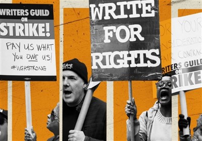  اعتصاب انجمن نویسندگان آمریکا با حمایت بازیگران همراه شد 