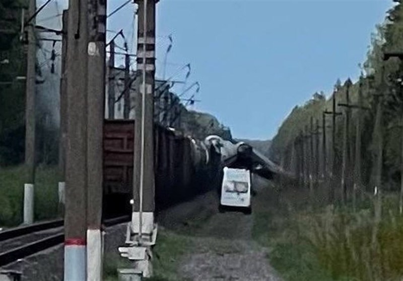 Blast Causes Another Train to Derail in Russia near Ukraine