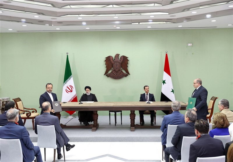 برنامه جامع همکاری راهبردی و بلندمدت ایران و سوریه امضا شد