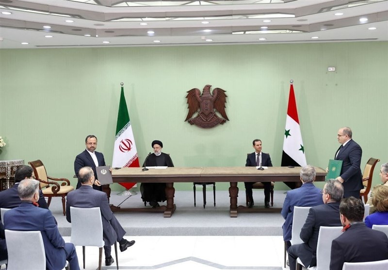 Iranian, Syrian Economy Ministers Sign Three Cooperation Documents to Bolster Ties