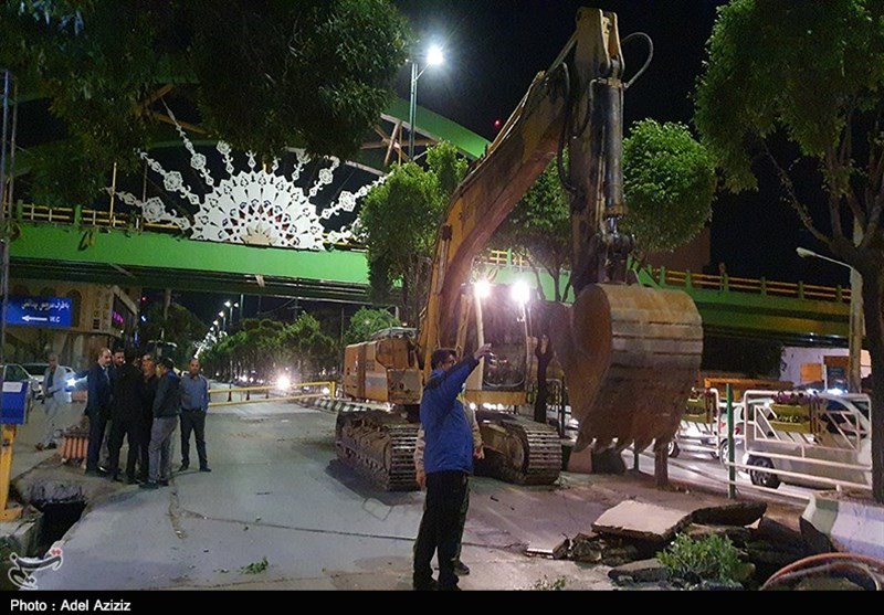 برق رسانی به ابرپروژه بیمارستان حضرت ولیعصر(عج)