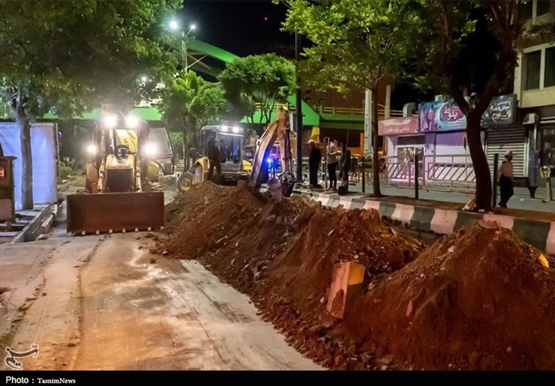 برق رسانی به ابرپروژه بیمارستان حضرت ولیعصر(عج)