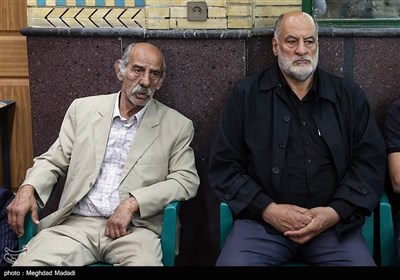 مراسم ترحیم شهید الداغی در سجادیه بزرگ تهران