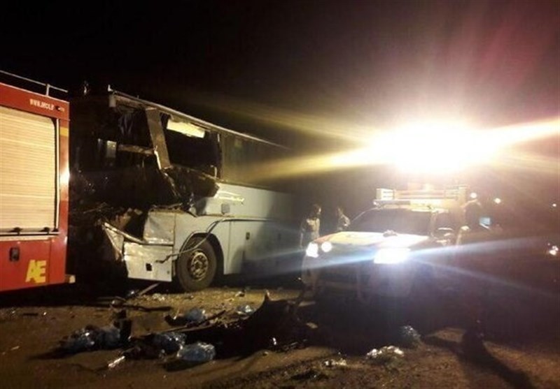 تصادف مرگبار اتوبوس و خودروی سواری در گلوگاه/ 5 نفر جان باختند