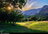 طبیعت بهاری منطقه دره اناران سپیدشت خرم آباد