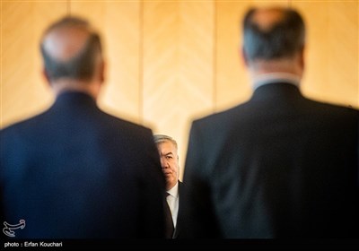 دیدار رئیس مجلس قانونگذاری ازبکستان با رئیس مجلس شورای اسلامی