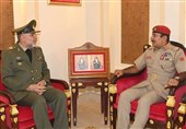 امیر حیدری با فرمانده نیروی زمینی ارتش عمان دیدار کرد