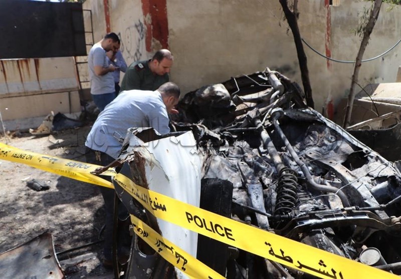 انفجار خودرو بمب گذاری شده در منطقه «برزه» دمشق