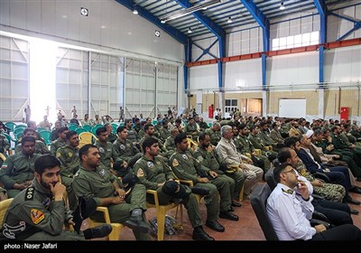 افتتاح پایگاه هوایی و بالگردی سپاه در جنوب شرق کشور