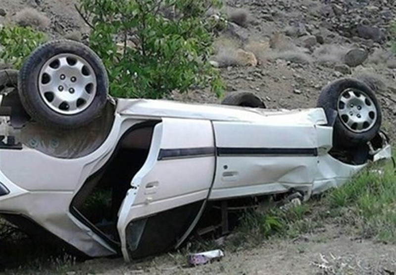 واژگونی خودرو در محور کاشان ـ اردستان 9 مصدوم برجای گذاشت